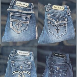 Rock revival jean bundle size 26 boot cut